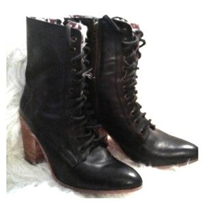 Freebird lace-up boots